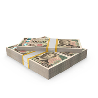Currency Japan 10000 Yen Lots Bill Money PNG & PSD Images
