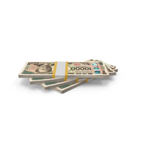Four Currency Lots Japan 10000 Yen Money PNG & PSD Images
