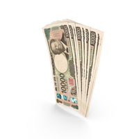 Japan 10000 Yen Note Bill Money PNG & PSD Images