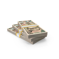 Japan 10000 Yen Note Ladder Money PNG & PSD Images