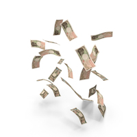 Japan 10000 Yen Notes Few Falling Money PNG & PSD Images