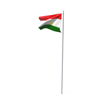 Tajikistan Flag Pole PNG & PSD Images