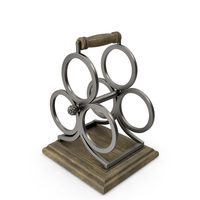 Albert Wine Rack Black PNG & PSD Images