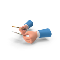 Hand Holding Magnify Focus 100 US Dollar Note PNG & PSD Images