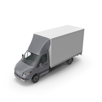 Generic Tail Lift Box Van PNG & PSD Images