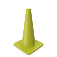 18 Inch Traffic Cone yellow PNG & PSD Images