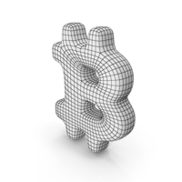 Wireframe Bitcoin PNG & PSD Images