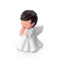 Christmas Angel Figurine PNG & PSD Images