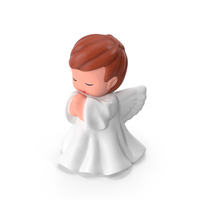 Christmas Angel Figurine PNG & PSD Images