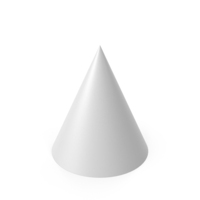 White Cone PNG & PSD Images
