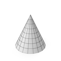 Wireframe Cone PNG & PSD Images