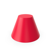 Red Truncated Cone PNG & PSD Images