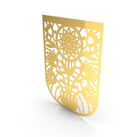 Mexican Fiesta Decorations Gold PNG & PSD Images