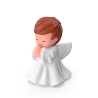 Christmas Angel Figurine PNG & PSD Images