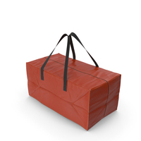 Heavy Duty Moving Bag Orange PNG & PSD Images