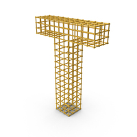 Gold Wireframe Letter T PNG & PSD Images