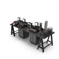 Cosmetics Store Stand PNG & PSD Images