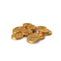 Litecoin Pile Of Coins PNG & PSD Images
