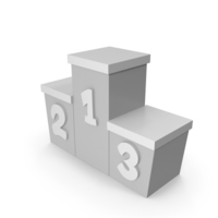 Awards Podium Gray PNG & PSD Images