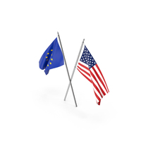 USA And Europe Flags PNG & PSD Images