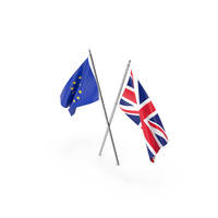 Europe And UK Flags PNG & PSD Images
