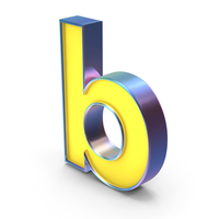 Lowercase Letter B PNG & PSD Images