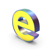 Lowercase Letter E PNG & PSD Images