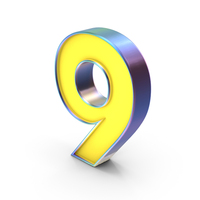 Number 9 PNG & PSD Images