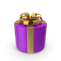 Violet Round Box PNG & PSD Images