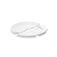 Broken Ceramic Plate PNG & PSD Images