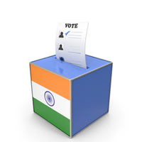 India Country Flag Election Vote Box PNG & PSD Images