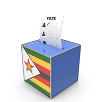 Zimbabwe Country Flag Election Vote Box PNG & PSD Images