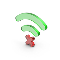 Wi-Fi Disconnect Glass PNG & PSD Images