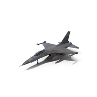 Combat Interceptor Fighter Jet Simplified PNG & PSD Images