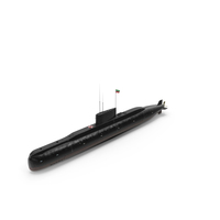 Iranian Fateh Semi Heavy Submarine PNG & PSD Images