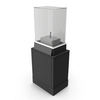 Museum Exhibit Stand Empty PNG & PSD Images
