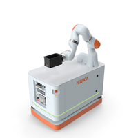 Mobile Robot KUKA KMR Iiwa With Special Box PNG & PSD Images