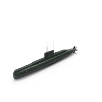 Military Semi Heavy Submarine PNG & PSD Images