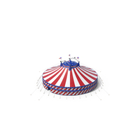 Patriotic American Circus Tent PNG & PSD Images