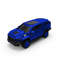 Rezvani 2024 Armored SUV Blue PNG & PSD Images