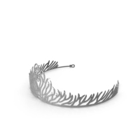 Silver Wedding Diadem PNG & PSD Images
