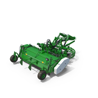 Agricultural Beet Harvester Tool Green PNG & PSD Images