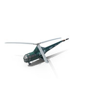 Navy Helicopter Sikorsky H-5 Green PNG & PSD Images