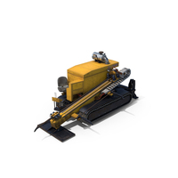 Horizontal Boring Rig Used PNG & PSD Images