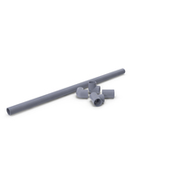 Plumbing PVC Pipes And Fittings 7.5D PNG & PSD Images