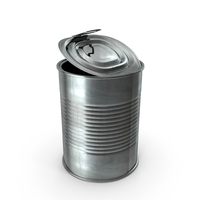 Opened Tin Can PNG & PSD Images