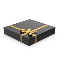 Black Gift Box PNG & PSD Images