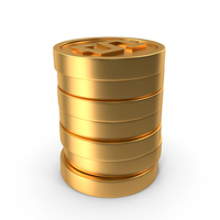 Dollar Pile Of Coins PNG & PSD Images