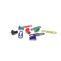 Stationery Set 5 Plastic PNG & PSD Images