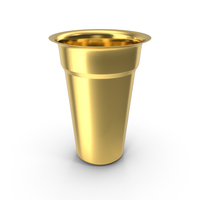 Gold Water Glass PNG & PSD Images